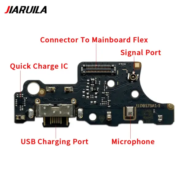USB Charging Flex Cable for Moto G75 5G Edge 50 - Image 3