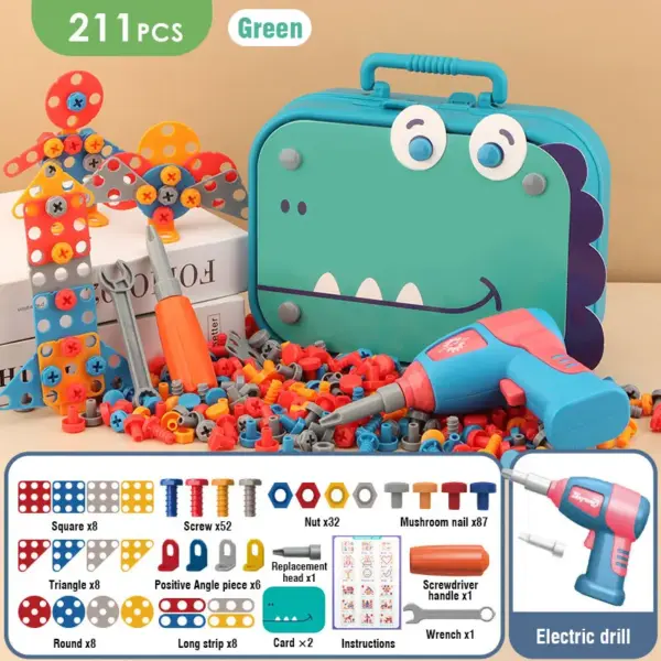 Electric Drill Puzzle Set 351pcs - Image 8