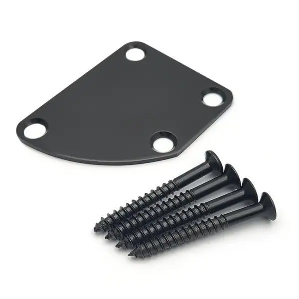 Electric Guitar Neck Plate with Screws - Image 7