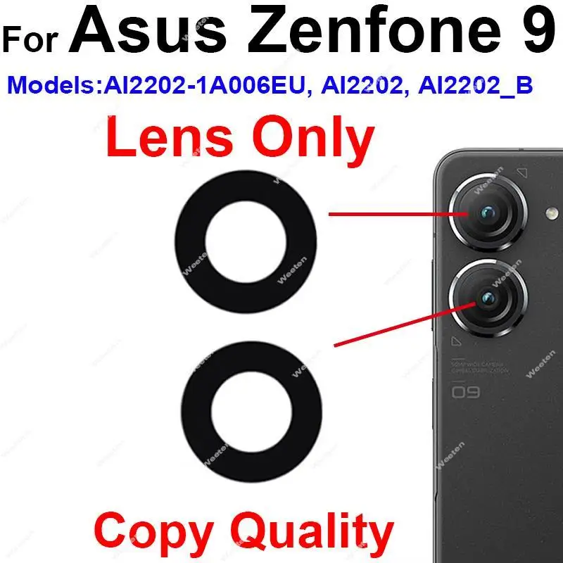 ASUS Zenfone 9/10 Camera Lens Frame Cover Kit 2 ASUS Zenfone 9/10 Camera Lens Frame Cover Kit - Image 2