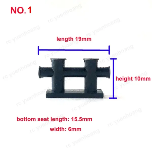 10PCS RC Boat ABS Plastic Bollard Fairlead - Image 3