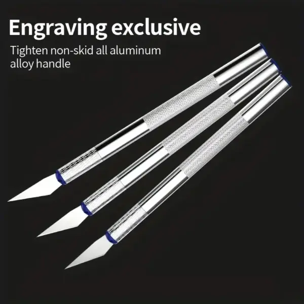 13-Piece Metal Carving Knife Set for DIY - Image 5