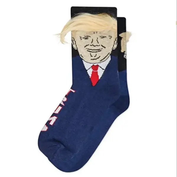 Donald Trump 3D Printed Crew Socks 2-Pack - Image 14