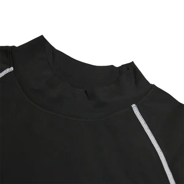 Men's Compression Long Sleeve Turtleneck Shirt - Image 6