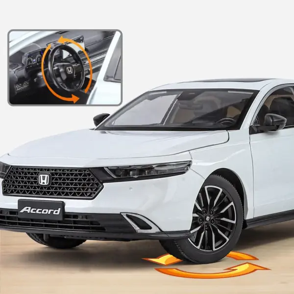 1:18 Scale Honda Accord Alloy Diecast Model - Image 4