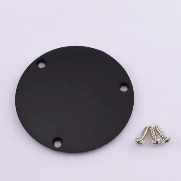 LP Electric Guitar Back Cover Plate Black - Image 7