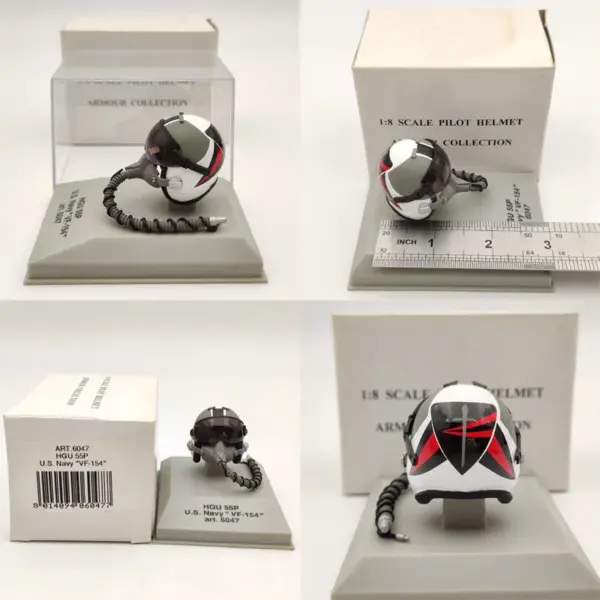 Diecast Pilot Helmet HGU 26P/33P/55P/MC 10/Gueneau 316 - Image 22