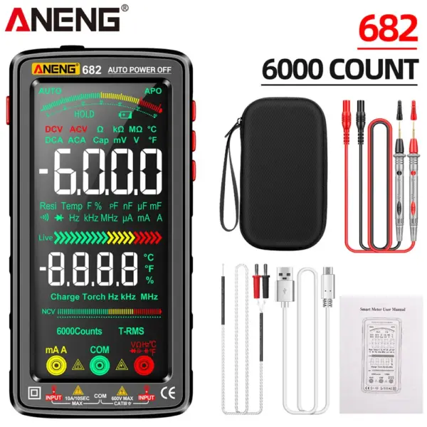 ANENG 683 Smart Digital Multimeter 6000 Counts - Image 7