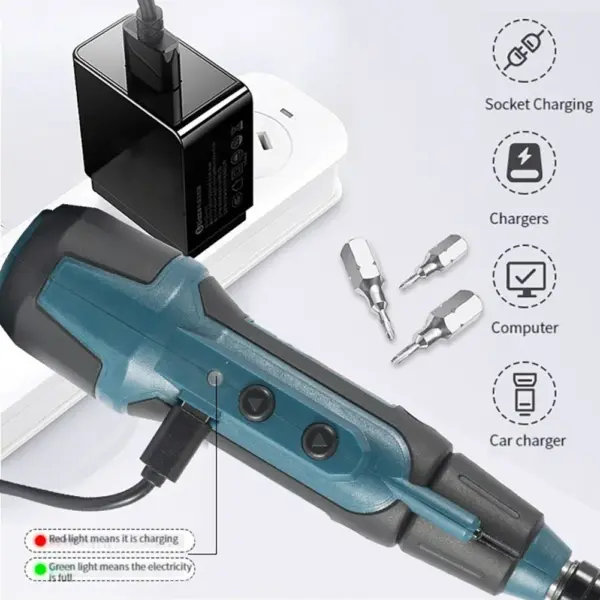 3.6V Cordless Electric Screwdriver Set - Image 5