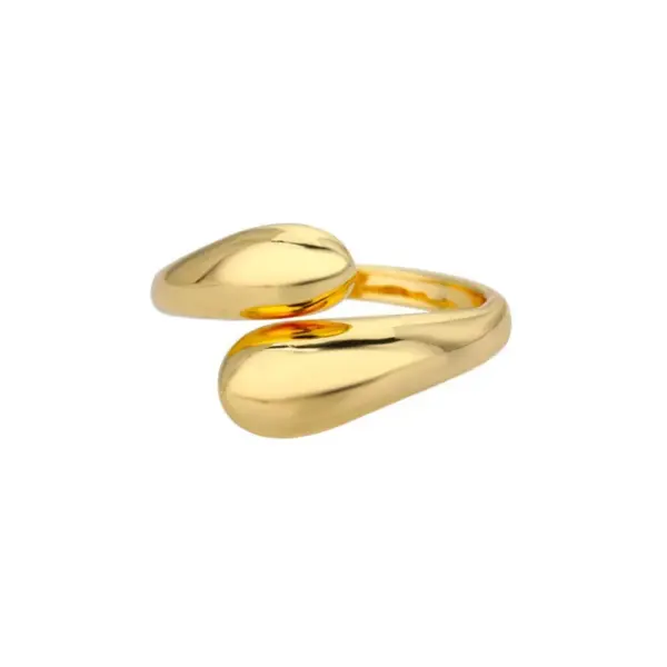 Bold Gold Silver Plated Dome Ring for Women - Image 6