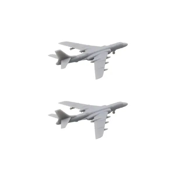 2PCS H-6K Bomber Aircraft Model 1/2000 1/700 1/350 - Image 10