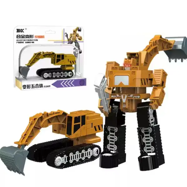 BKK Alloy Engineering Deformation Car Robot - Image 3