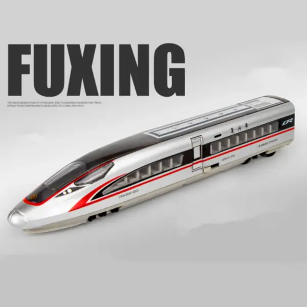 Diecast Metal High-speed Train Model Toy - Image 11