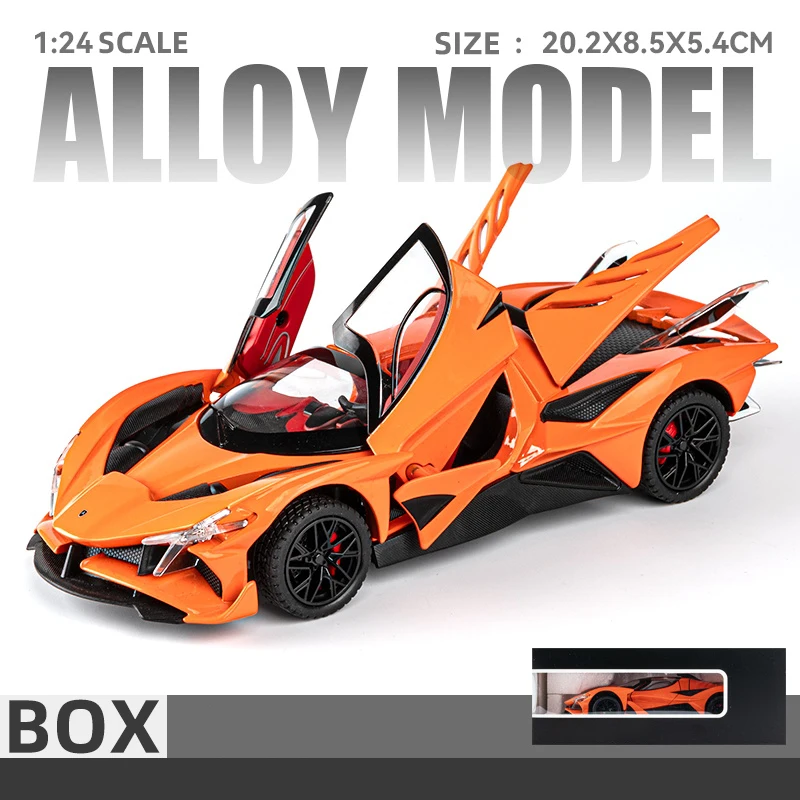 1:24 Apollo Project EVO Supercar Diecast Model 12 1:24 Apollo Project EVO Supercar Diecast Model - Image 12