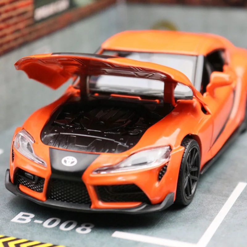 1:32 Toyota GR Supra Alloy Diecast Model Car 4 1:32 Toyota GR Supra Alloy Diecast Model Car - Image 4