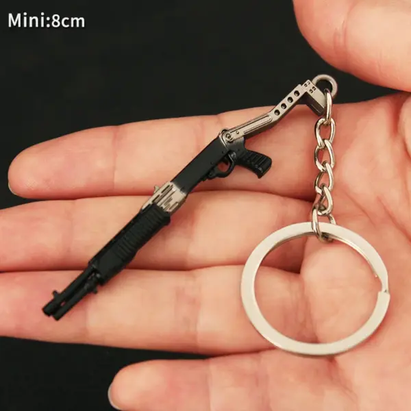 PUBG Mini Gun Keychain Alloy S1897 Model - Image 8
