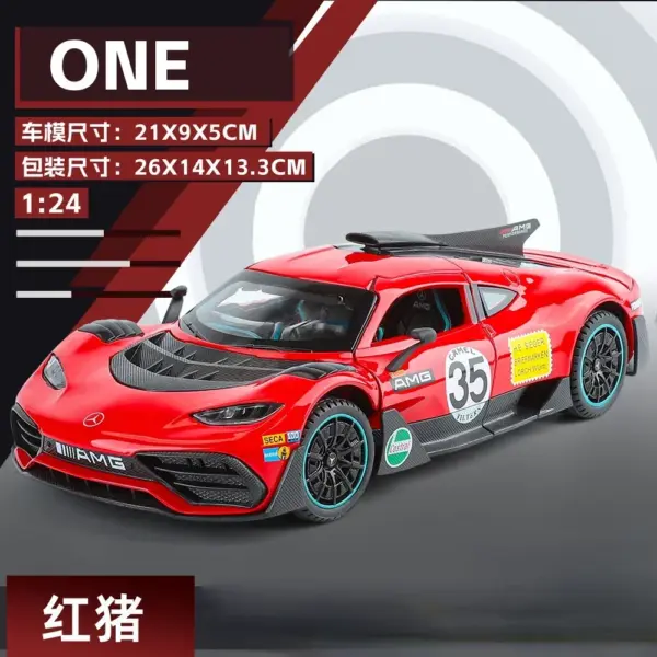 1:24 Mercedes Benz ONE Diecast Model Car - Image 13