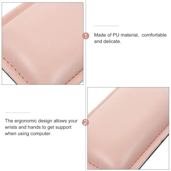 Ergonomic PU Mouse Wrist Rest Cushion - Image 4
