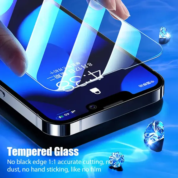 3PCS Tempered Glass for iPhone 16 15 14 13 12 11 - Image 5