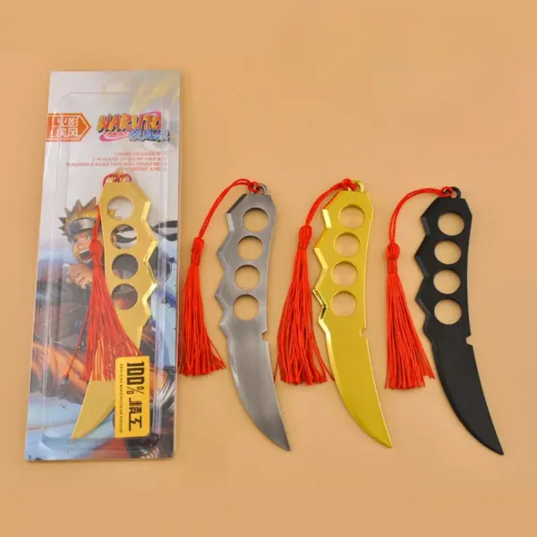 Naruto Tricolor Metal Kunai Replica 5.5-inch - Image 3