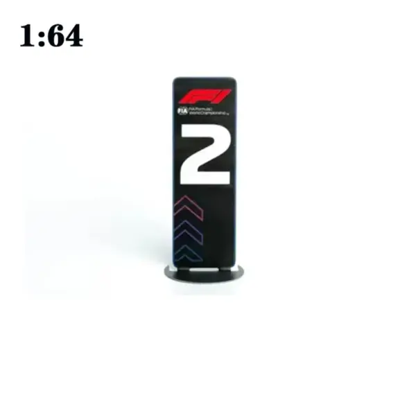 1:64 Scale F1 Parking Plate Model Decoration - Image 7