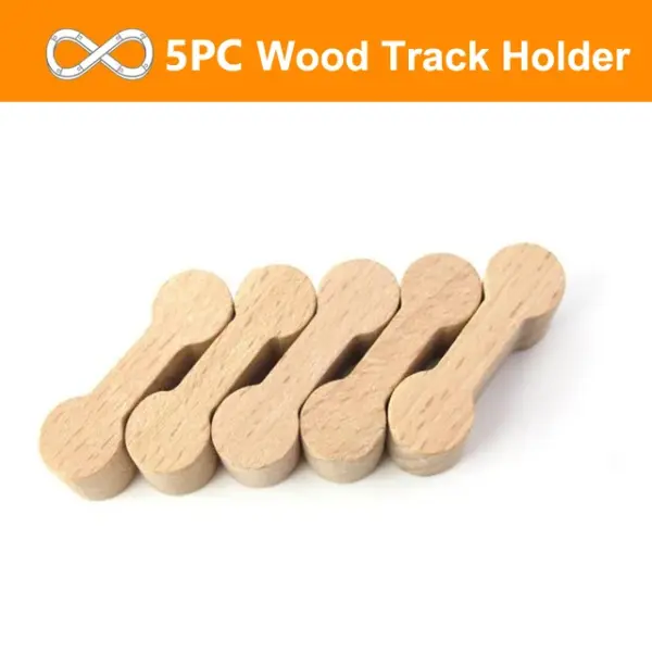 Wooden Train Track Accessories for Railway Fun - Image 15