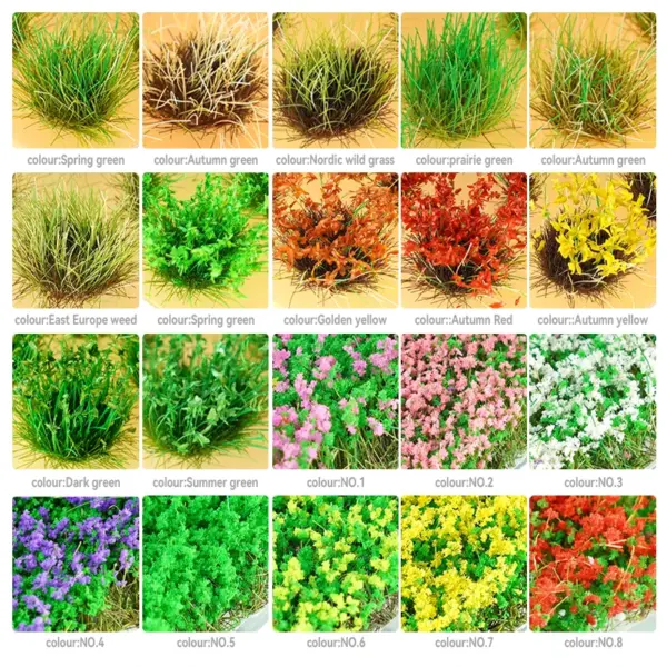 Miniature Grass Clusters for Train Layouts - Image 5