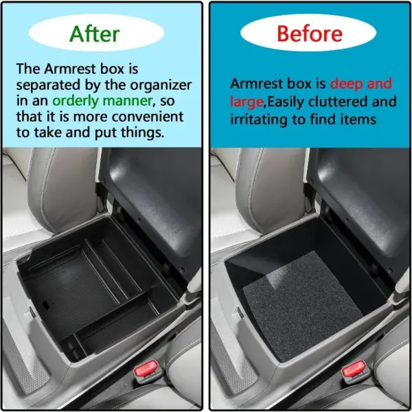 Kia Carnival KA4 Center Console Organizer Tray - Image 4