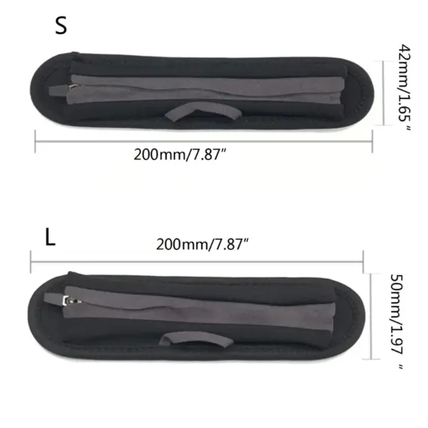 Universal Headphone Headband Cover with Zipper - Image 5