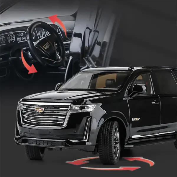 1/24 Scale Alloy SUV Diecast Model Car - Image 4