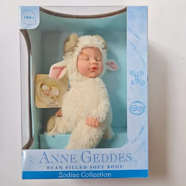 Anne Geddes Sleeping Baby Plush Doll in Egg - Image 7