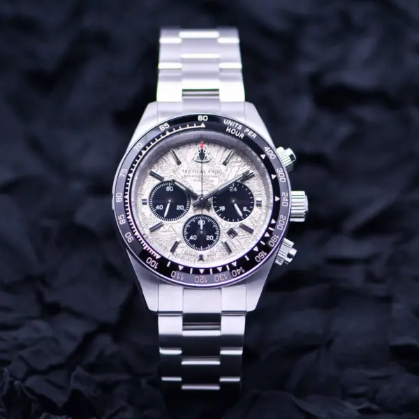 Tactical Frog 41mm Solar Chronograph Watch TF004 - Image 2