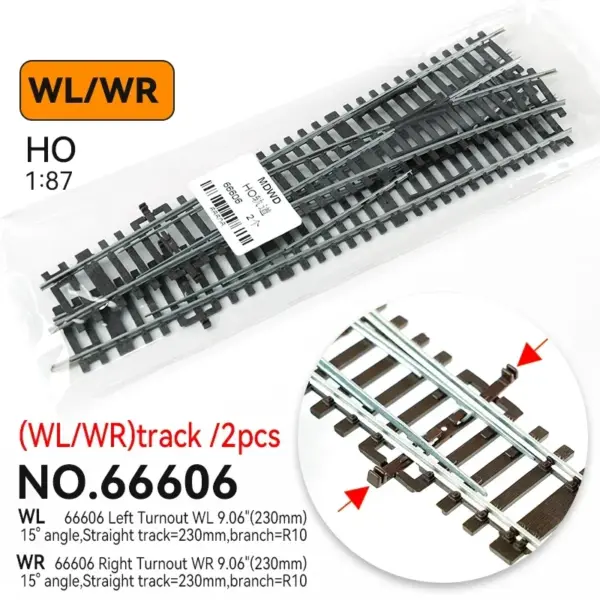 HO Scale 1:87 Nickel Silver Curved Track Model - Image 7