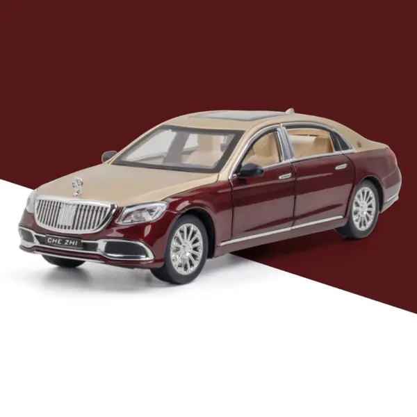 1:24 Maybach GLS600 Diecast Model Car with Sound - Image 7