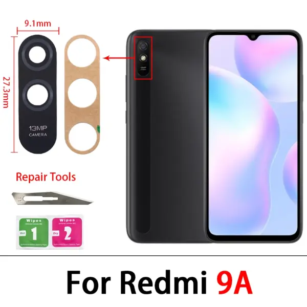 2-Piece Camera Glass for Xiaomi Redmi Series - Image 16