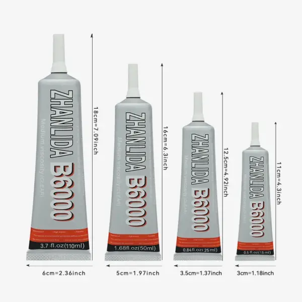 B6000 Liquid Glue for DIY Projects 15-110ml - Image 4