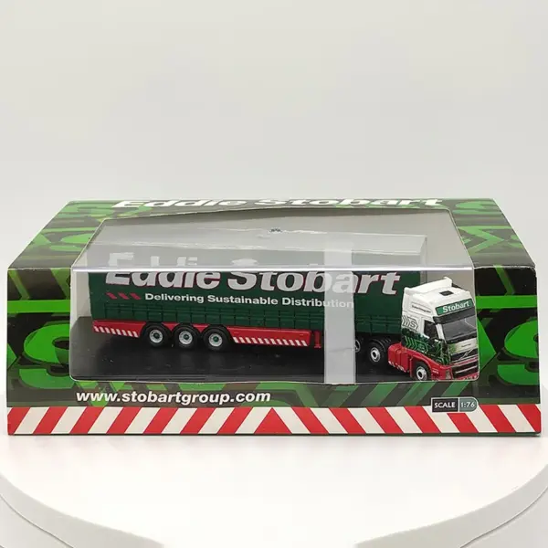 1:76 Scale Diecast Alloy Volvo Container Truck - Image 7