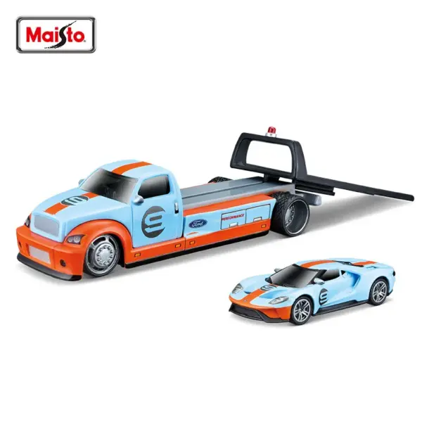 Maisto 1:64 Diecast Transport Trailer Set - Image 30