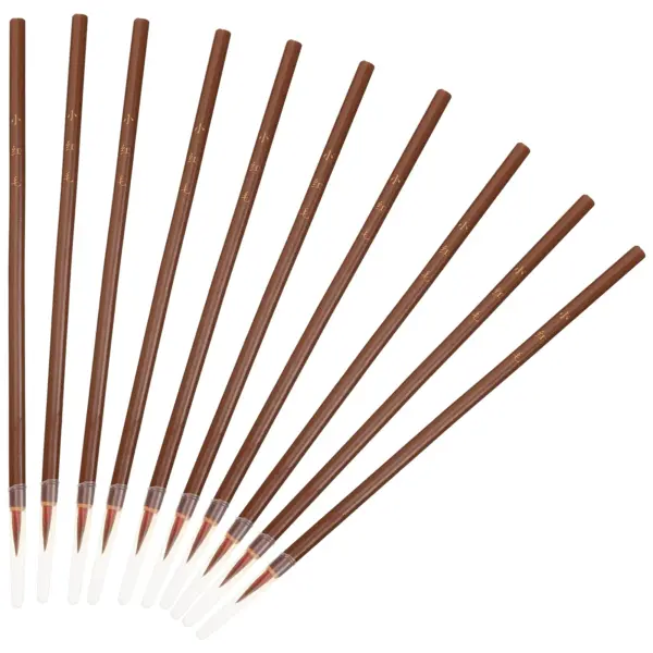 10 Pcs Chinese Calligraphy Brush Pens Set - Image 2