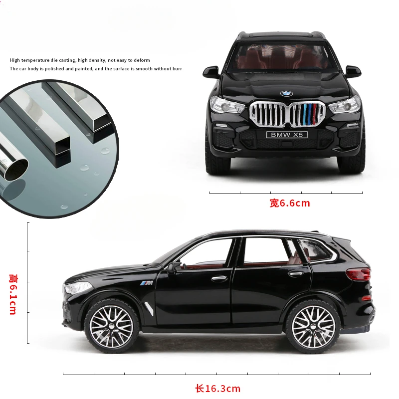 Diecast BMW X5 1/32 Scale Model Car 6 Diecast BMW X5 1/32 Scale Model Car - Image 6