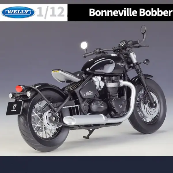 WELLY 1:12 Triumph Bonneville Bobber Model - Image 5