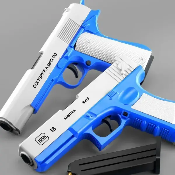 G17 M1911 Soft Bullet Foam Dart Toy Gun - Image 4