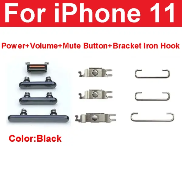 iPhone 11 Power & Volume Button Set - Image 2