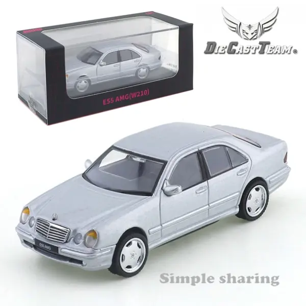 1/64 Diecast Mercedes-Benz E55 AMG Model Car - Image 9