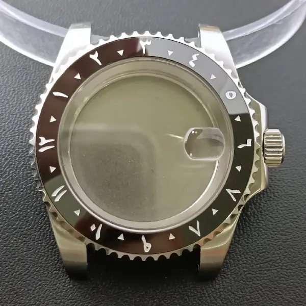 NH35 GMT 40.5mm Stainless Steel Watch Case - Image 85