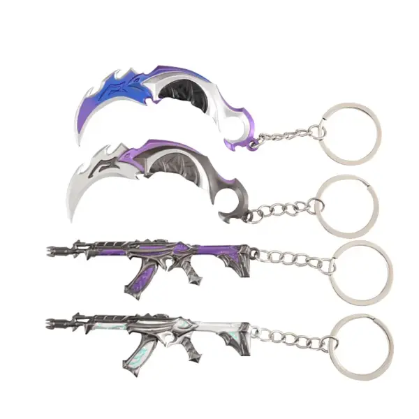 Valorant Mini Karambit Metal Keychain - Image 6