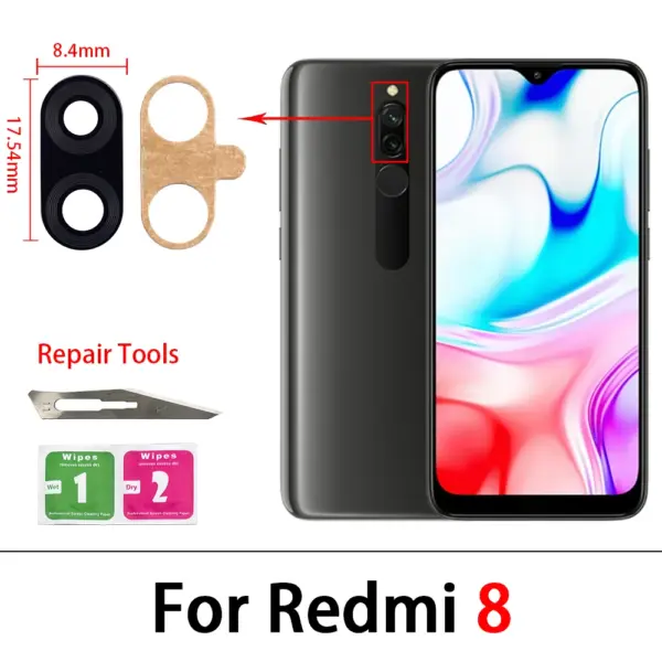 2-Piece Camera Glass for Xiaomi Redmi Series - Image 18