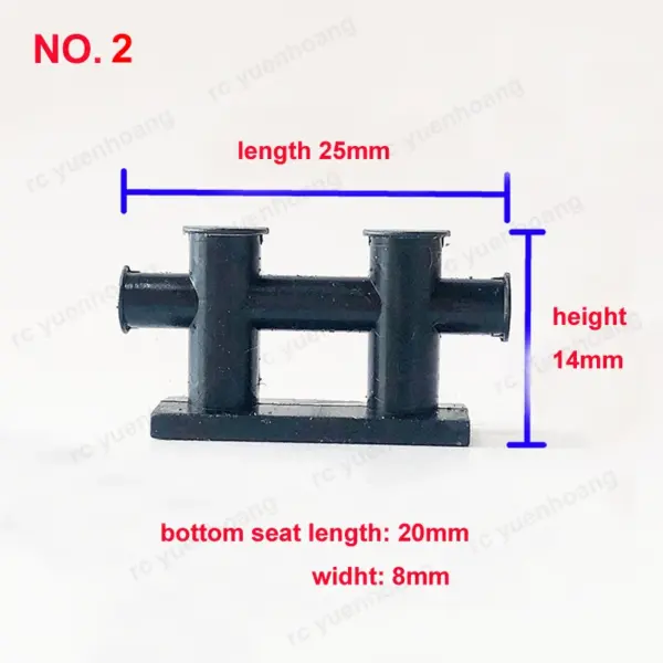 10PCS RC Boat ABS Plastic Bollard Fairlead - Image 4