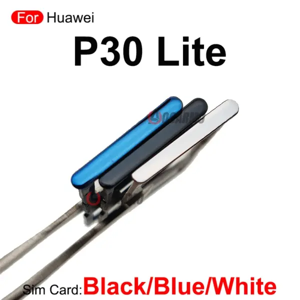 Huawei P30 Lite SIM Card Tray Replacement Blue - Image 2