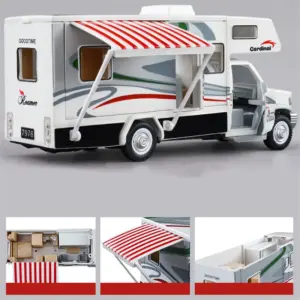 1:28 Alloy Diecast Luxury Caravan Model 14 S20078dd2d5224c35b39ad5e93f3e5d60A